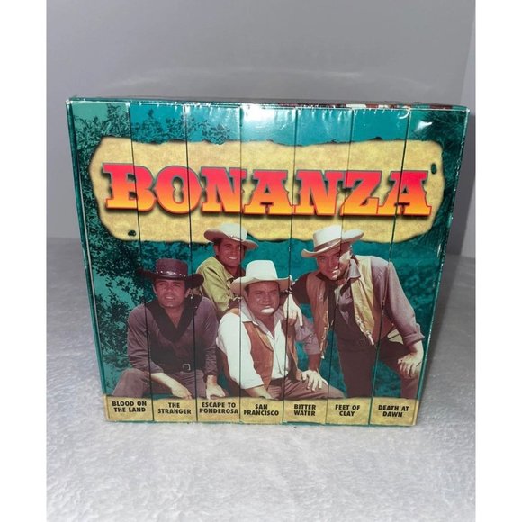 Bonanza 7 VHS Box Set Volume 1-7 New - Picture 1 of 4